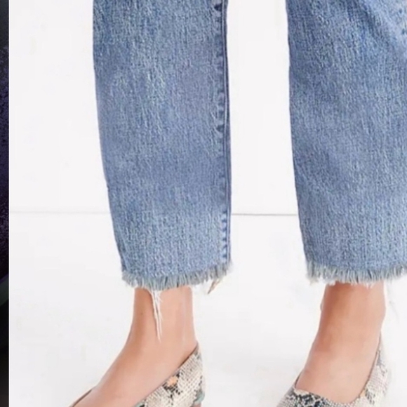 Madewell Blue High Rise Tailored Jeans. Size 27 - Picture 13 of 15